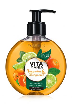 Жидкое мыло Мандарин и бергамот Vitamania