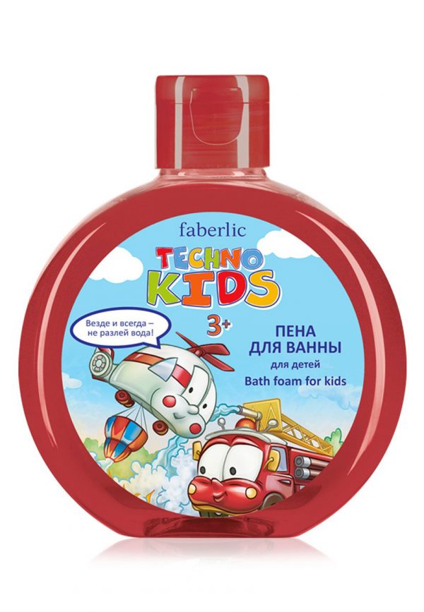 Фаберлик Пена для ванны для детей Techno Kids 2357
