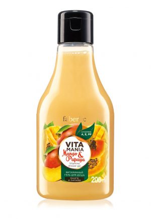 Гель для душа Манго и папайя Vitamania