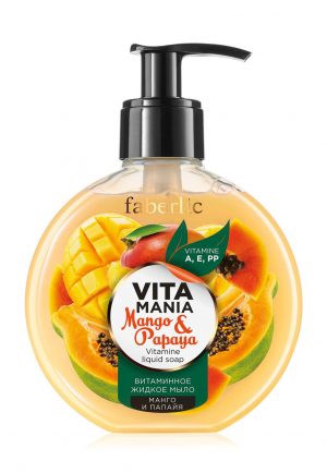 Жидкое мыло Манго и папайя Vitamania