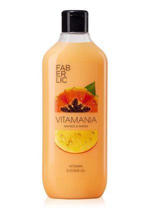 Витаминный гель для душа Манго & Папайя Vitamania