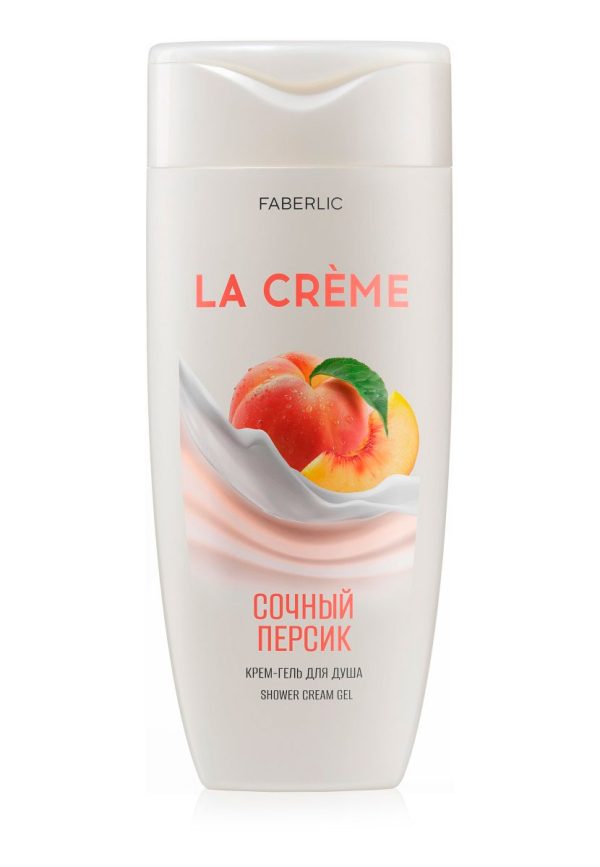 Крем-гель для душа Сочный персик La Creme Фаберлик 3536