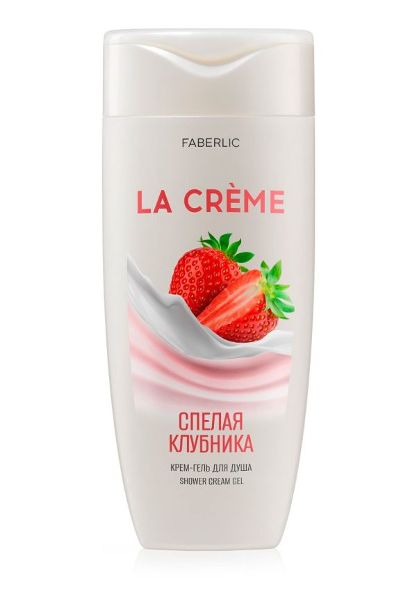 Крем-гель для душа Спелая клубника La Creme Фаберлик 3548