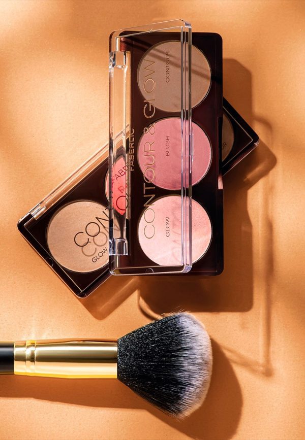Палетка для скульптурирования лица Contour & Glow Фаберлик 6334 - 6335