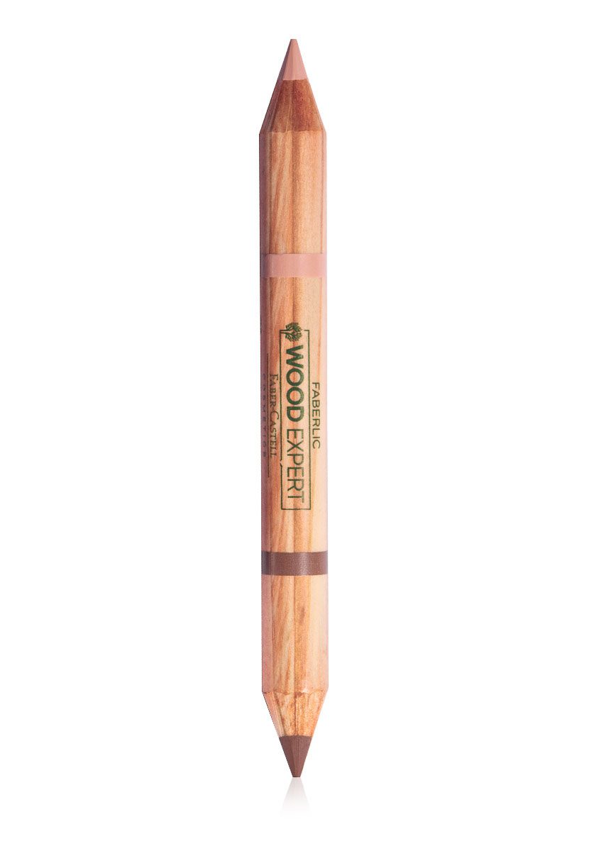 Двойной карандаш для лица Wood Expert